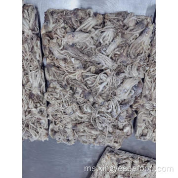 Frozen dibersihkan tentakel Squid